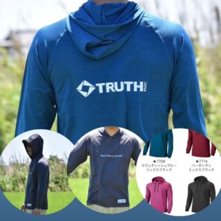 TRUTH JAPAN UV Long Sleeve Hoodies